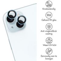 imoshion 2 Pack Camera lens protector Apple iPhone 15 / 15 Plus - Blue