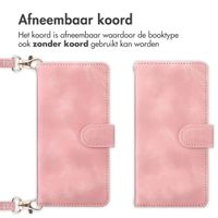 imoshion Bookcase met koord iPhone 13 - Roze