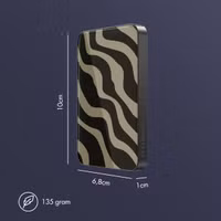 Selencia Vivid MagSafe Powerbank 5.000 mAh - Draadloze Powerbank - MagSafe en Qi2 - Black / Swirl Black