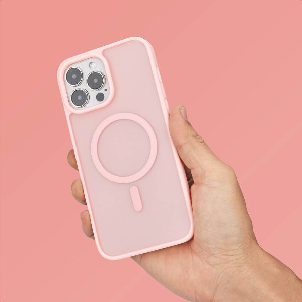 imoshion Colour Guard Back Cover with MagSafe Apple iPhone 13 Pro Max - Light Pink