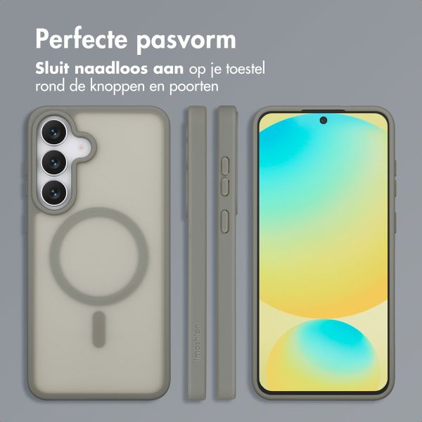 imoshion Color Guard Backcover met MagSafe Samsung Galaxy S25 FE - Grijs