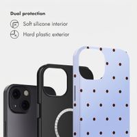 Selencia Vivid Back Cover with MagSafe Apple iPhone 13 - Happy Dots Digital Sky