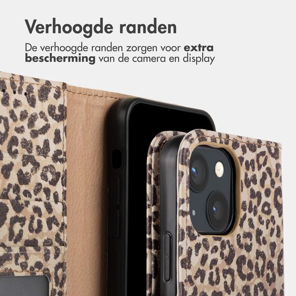 imoshion Design Bookcase Apple iPhone 13 - Leopard Mood