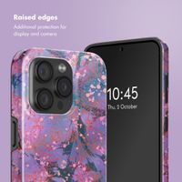 Selencia Vivid Back Cover with MagSafe Apple iPhone 15 Pro - Fresh Paint Flower Orange