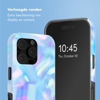 Selencia Vivid Tough Backcover met MagSafe Apple iPhone 16 Pro - Holographic Blue Dream