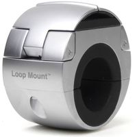 The Loop Mount Telefoonhouder voor fiets - Universeel - Stuur - Verstelbaar - Zilver