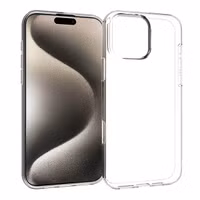 Accezz Clear Backcover Apple iPhone 16 Pro Max - Transparant