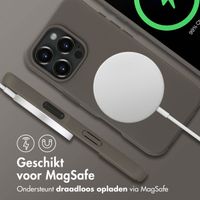 imoshion Color Backcover met afneembaar koord MagSafe Apple iPhone 16 Pro Max - Black Coffee
