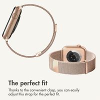 imoshion Milanese Magnetic Band Apple Watch | 44/45/46/49 mm - Rose Gold