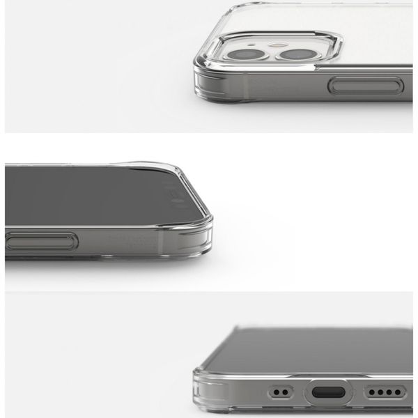 Ringke Fusion Backcover iPhone 12 Mini - Mat Transparant