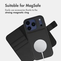 imoshion Detachable 2-in-1 Luxury Bookcase Apple iPhone 17 Pro - Black