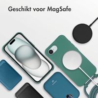 imoshion Color Backcover met afneembaar koord met MagSafe Apple iPhone 17e / 16e - Donkergroen