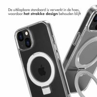 Accezz Ring Stand Backcover met MagSafe Apple iPhone 13 - Transparant