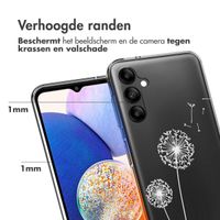 imoshion Design hoesje Samsung Galaxy A14 (5G/4G) - Paardenbloem - Wit