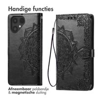 imoshion Mandala Bookcase Fairphone 6 - Zwart