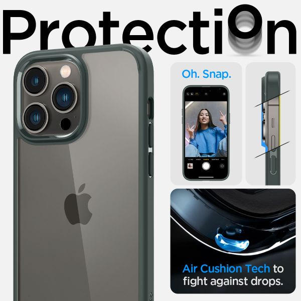 Spigen Ultra Hybrid Backcover Apple iPhone 14 Pro Max - Groen