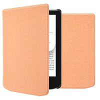 imoshion Canvas Sleepcover Bookcase Pocketbook Verse / Verse Pro / Verse Pro Color / Vivlio Light / Light HD - Peach