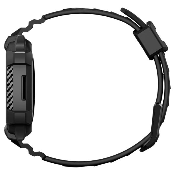 Spigen Rugged Armor™ Pro Case Fitbit Versa 4 / Sense 2 - Black