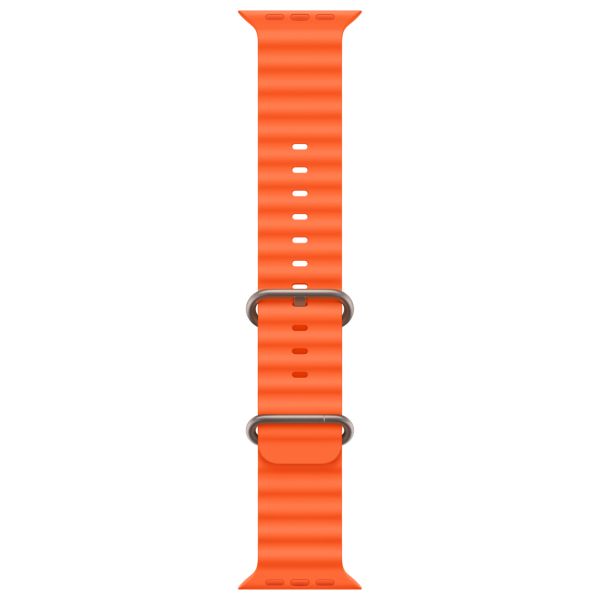 Apple Ocean Band Apple Watch Series 1 t/m 10 / SE / Ultra (2) (44/45/46/49 mm) - Oranje