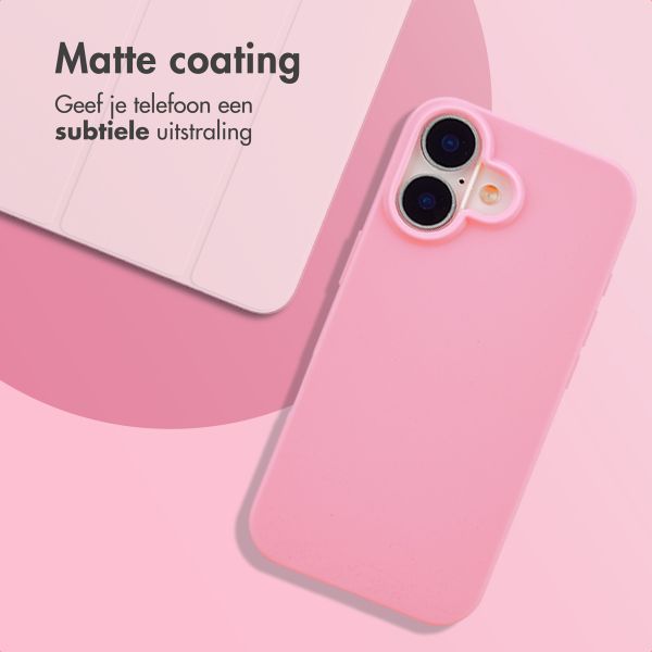 imoshion Color Backcover Apple iPhone 16 - Bubblegum Pink