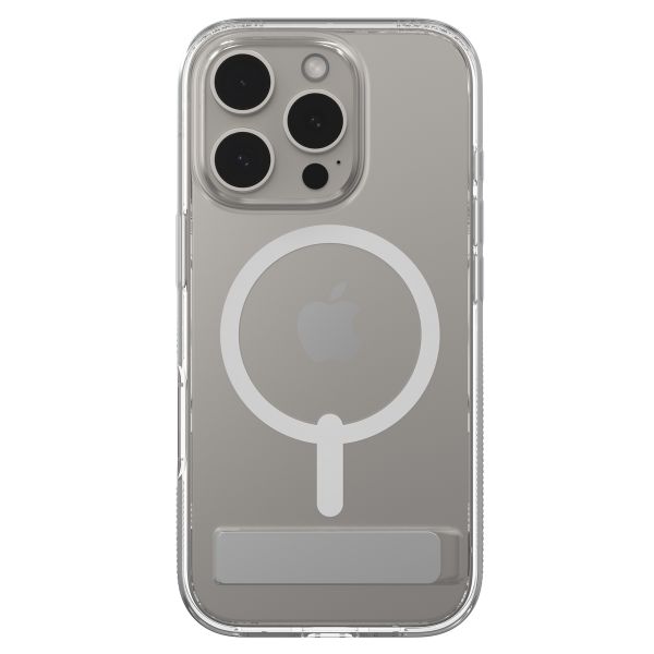 ZAGG Crystal Palace Snap KickStand Case met MagSafe iPhone 16 Pro - Transparant