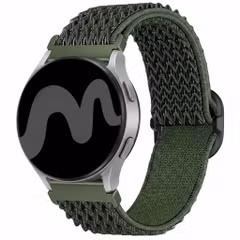 imoshion Elastisch nylon bandje  - Universeel 22 mm aansluiting - Donkergroen