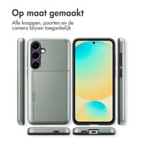 imoshion Backcover met pasjeshouder Samsung Galaxy S24 FE - Donkergroen