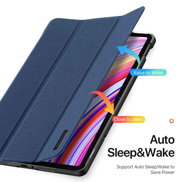 Dux Ducis Domo Bookcase Xiaomi Redmi Pad Pro / POCO Pad - Donkerblauw