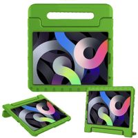 imoshion Kidsproof Backcover met handvat iPad Air 5 (2022) / Air 4 (2020) - Groen