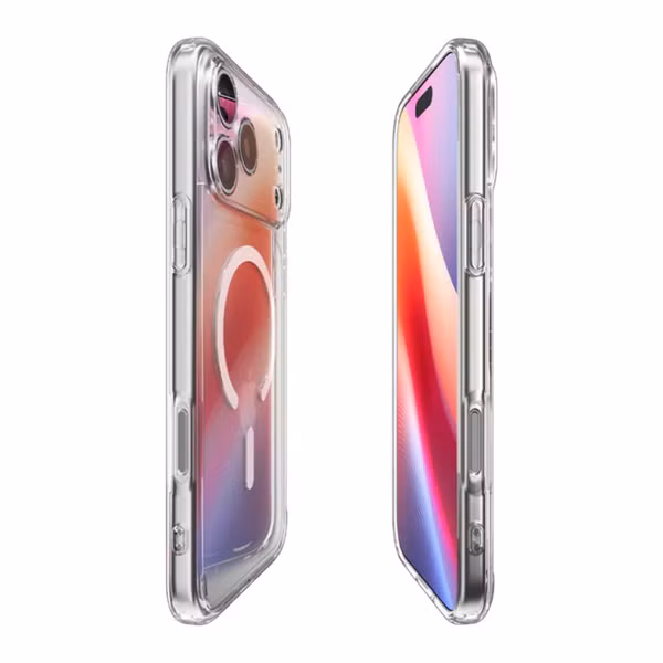 Spigen Ultra Hybrid Backcover MagSafe Apple iPhone 17 Pro Max - Clear / White