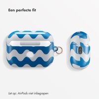 Selencia Vivid Case Apple AirPods Pro 2 - Wave Vibes Classic Blue
