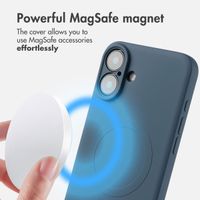 imoshion Colour Back Cover with MagSafe Apple iPhone 16 Plus - Dark Blue