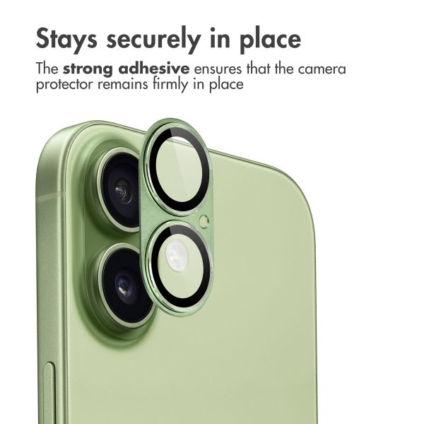 imoshion Camera Protector Glass 2-pack Apple iPhone 17 - Sage Green