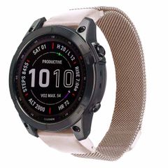 imoshion QuickFit® Milanees bandje  - Garmin 20 mm aansluiting - Maat L/XL - Starlight