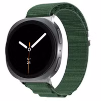 imoshion Nylon Alpine bandje Samsung Galaxy Watch 8 (40/44mm) / Classic (46mm) - Donkergroen