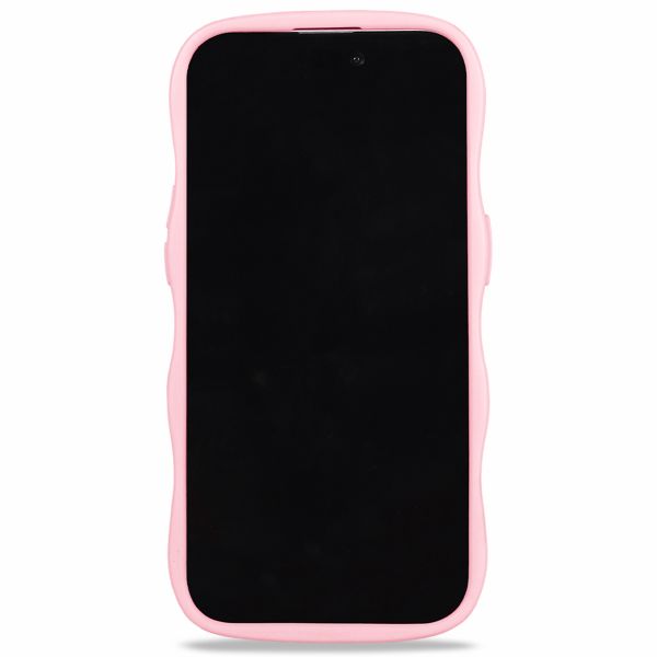 Holdit Wavy Case Apple iPhone 14 Pro Max - Roze