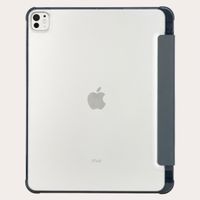 Tucano Satin folio case iPad Pro 13 (2024) M4 - Donkerblauw