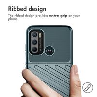 imoshion Thunder Backcover Motorola Moto G60 - Groen