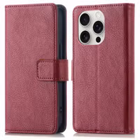 imoshion Luxe Bookcase Apple iPhone 16 Pro - Bordeaux