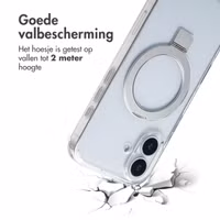 Accezz Ring Stand Backcover met MagSafe Apple iPhone 17 - Transparant