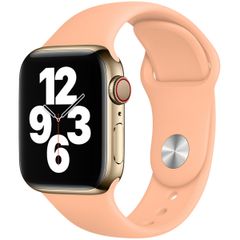 Apple Sport Band Apple Watch Series 1 t/m 9 / SE (38/40/41 mm) | Series 10 / 11 (42 mm) - Cantaloupe