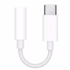 Apple USB-C naar 3,5 mm Jack audio aansluiting adapter - Wit