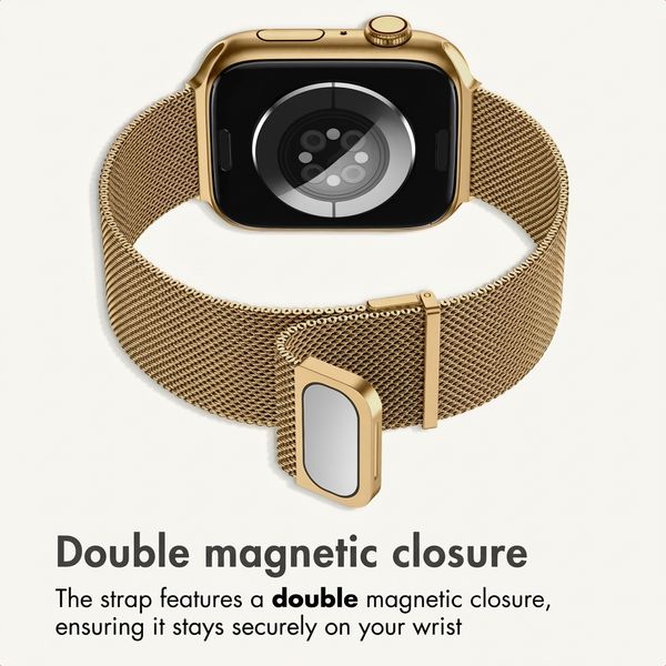 imoshion Milanese Magnetic Band Apple Watch | 38/40/41/42 mm - Gold