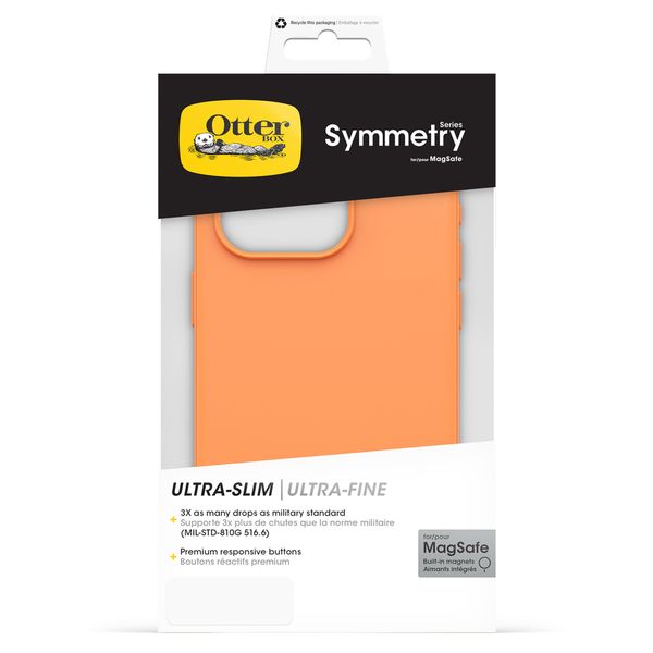 OtterBox Symmetry Backcover MagSafe iPhone 15 Pro - Sunset Orange