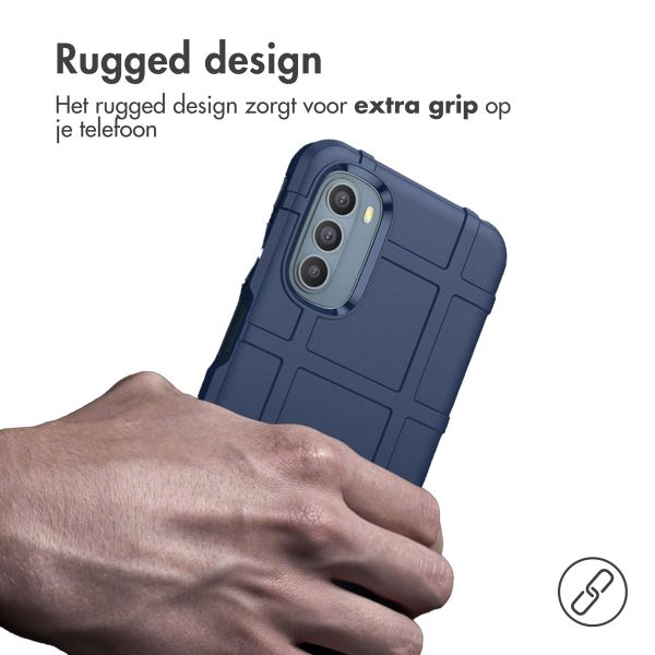 imoshion Rugged Shield Backcover Motorola Moto G31 / G41 - Donkerblauw