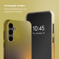 Selencia Vivid Backcover Samsung Galaxy S24 FE - Gradient Olive Dust