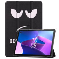 imoshion Design Trifold Bookcase Lenovo Tab M10 Plus (3rd gen) - Don't touch