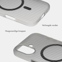 Accezz Lite Backcover met MagSafe | Fluted | Apple iPhone 17 - Grijs