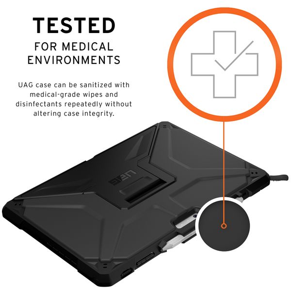 UAG Metropolis Backcover Microsoft Surface Pro 7 Plus / 7 / 6 / 4 - Zwart