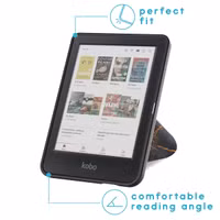 imoshion Design Vouwbare Bookcase Kobo Clara Colour / BW - Black Marble